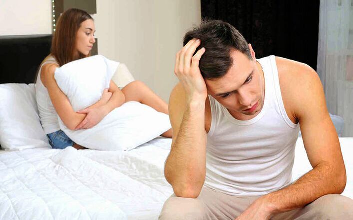 Η έλλειψη σεξουαλικής επιθυμίας σε έναν άνδρα είναι ένα έμμεσο σημάδι προστατίτιδας